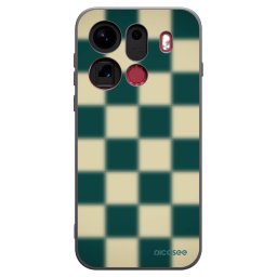 Fekete szilikon tok az alábbi mobiltelefonokra OPPO Find X9 Pro - Shadow Chess