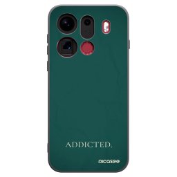Fekete szilikon tok az alábbi mobiltelefonokra OPPO Find X9 Pro - Addicted
