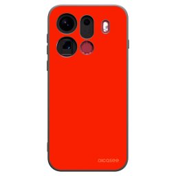 Fekete szilikon tok az alábbi mobiltelefonokra OPPO Find X9 Pro - Maranello Red