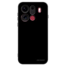 Fekete szilikon tok az alábbi mobiltelefonokra OPPO Find X9 Pro - Black Bliss