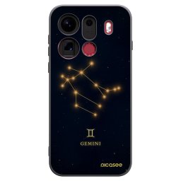 Fekete szilikon tok az alábbi mobiltelefonokra OPPO Find X9 Pro - GEMINI