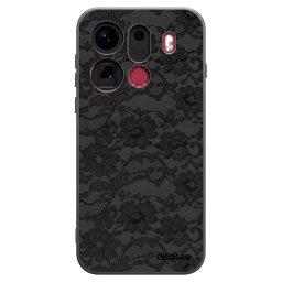Fekete szilikon tok az alábbi mobiltelefonokra OPPO Find X9 Pro - Dark Elegance