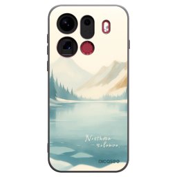 Fekete szilikon tok az alábbi mobiltelefonokra OPPO Find X9 Pro - NOTHERN SILENCE