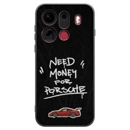 Fekete szilikon tok az alábbi mobiltelefonokra OPPO Find X9 Pro - Dark Racer