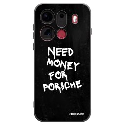 Fekete szilikon tok az alábbi mobiltelefonokra OPPO Find X9 Pro - Black Dollar