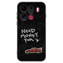 Fekete szilikon tok az alábbi mobiltelefonokra OPPO Find X9 Pro - Track Mode