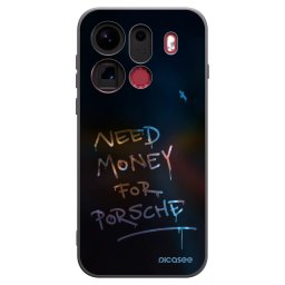 Fekete szilikon tok az alábbi mobiltelefonokra OPPO Find X9 Pro - Neon Nights