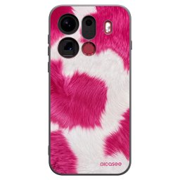 Fekete szilikon tok az alábbi mobiltelefonokra OPPO Find X9 Pro - Pink Moo