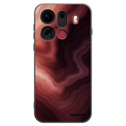 Fekete szilikon tok az alábbi mobiltelefonokra OPPO Find X9 Pro - Rouge
