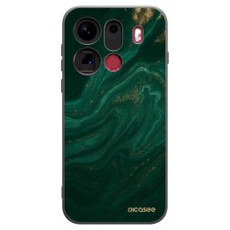 Fekete szilikon tok az alábbi mobiltelefonokra OPPO Find X9 Pro - Green