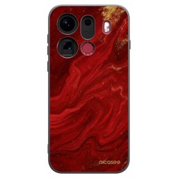 Fekete szilikon tok az alábbi mobiltelefonokra OPPO Find X9 Pro - Red