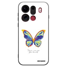 Fekete szilikon tok az alábbi mobiltelefonokra OPPO Find X9 Pro - Diamanty White
