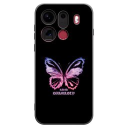 Fekete szilikon tok az alábbi mobiltelefonokra OPPO Find X9 Pro - Diamanty Purple