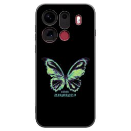 Fekete szilikon tok az alábbi mobiltelefonokra OPPO Find X9 Pro - Diamanty Blue