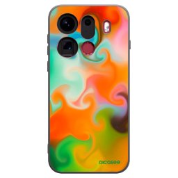 Fekete szilikon tok az alábbi mobiltelefonokra OPPO Find X9 Pro - Juice
