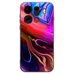 Fekete szilikon tok az alábbi mobiltelefonokra OPPO Find X9 Pro - Electric