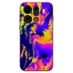 Fekete szilikon tok az alábbi mobiltelefonokra OPPO Find X9 Pro - Burn