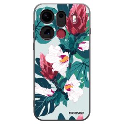 Fekete szilikon tok az alábbi mobiltelefonokra OPPO Find X9 Pro - Rhododendron