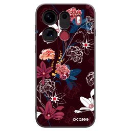 Fekete szilikon tok az alábbi mobiltelefonokra OPPO Find X9 Pro - Dark Meadow