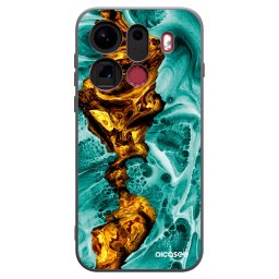 Fekete szilikon tok az alábbi mobiltelefonokra OPPO Find X9 Pro - Goldsky
