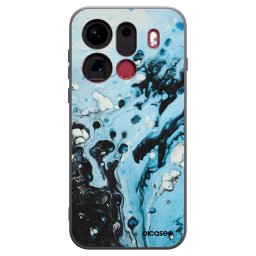 Fekete szilikon tok az alábbi mobiltelefonokra OPPO Find X9 Pro - Organic blue