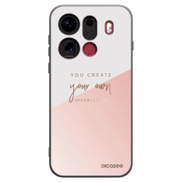 Fekete szilikon tok az alábbi mobiltelefonokra OPPO Find X9 Pro - You create your own opportunities