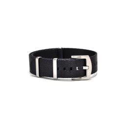 WB Original prémium Nato óraszíj, fekete, 24mm