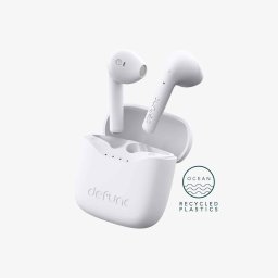 DeFunc TRUE Lite II vezeték nélküli bluetooth fülhallgató, Bt 6.0, IPX4, fehér