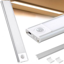 Mozgásérzékelős, akkus USB-s Konyhapult LED-es fénycső, 30 cm , állítható fényhömérséklettel