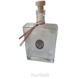 Ón címeres lapos üveg dugóval 500 ml