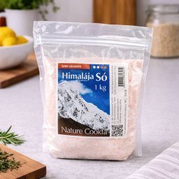 Nature Cookta Himalája Sötét Rózsaszín Kristálysó 1000 g