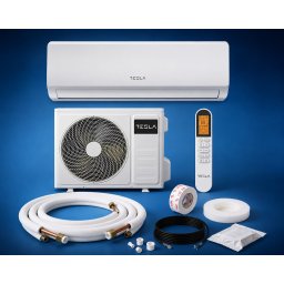 TESLA TT34EXC1-1232IAWPC 3,5 KW inverteres klíma szett, szerelési csomaggal