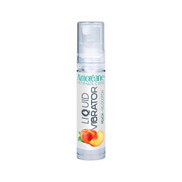 Amoréane - folyékony vibrátor izgató síkosító, őszibarack (10 ml)
