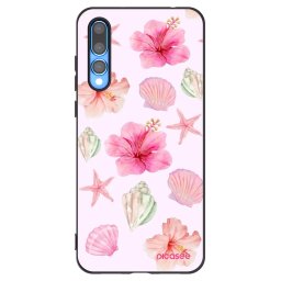 Fekete szilikon tok az alábbi mobiltelefonokra Huawei P20 Pro - Blush Lagoon