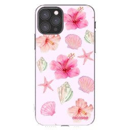 Átlátszó szilikon tok az alábbi mobiltelefonokra Apple iPhone 11 Pro - Blush Lagoon