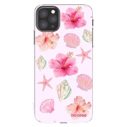Átlátszó szilikon tok az alábbi mobiltelefonokra Apple iPhone 11 Pro Max - Blush Lagoon