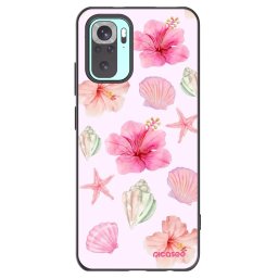 Fekete szilikon tok az alábbi mobiltelefonokra Xiaomi Redmi Note 10 Pro - Blush Lagoon