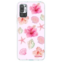 Átlátszó szilikon tok az alábbi mobiltelefonokra Xiaomi Redmi Note 10 5G - Blush Lagoon