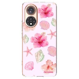 Átlátszó szilikon tok az alábbi mobiltelefonokra Huawei Nova 9 - Blush Lagoon