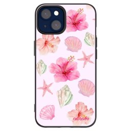 Fekete szilikon tok az alábbi mobiltelefonokra Apple iPhone 14 - Blush Lagoon
