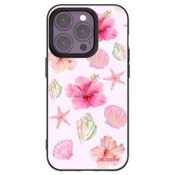 Fekete szilikon tok az alábbi mobiltelefonokra Apple iPhone 14 Pro - Blush Lagoon