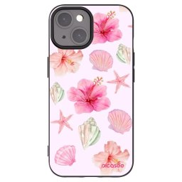 Fekete szilikon tok az alábbi mobiltelefonokra Apple iPhone 15 - Blush Lagoon