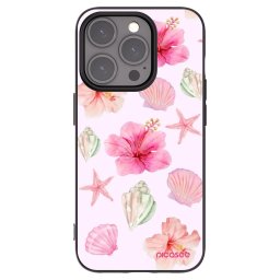 Fekete szilikon tok az alábbi mobiltelefonokra Apple iPhone 15 Pro - Blush Lagoon