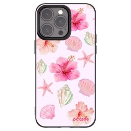 Fekete szilikon tok az alábbi mobiltelefonokra Apple iPhone 15 Pro Max - Blush Lagoon
