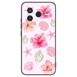 Fekete szilikon tok az alábbi mobiltelefonokra Xiaomi Poco F7 Pro 5G - Blush Lagoon