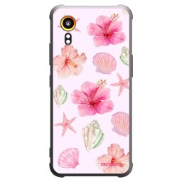 Fekete szilikon tok az alábbi mobiltelefonokra Samsung Galaxy XCover 7 - Blush Lagoon
