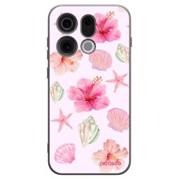 Fekete szilikon tok az alábbi mobiltelefonokra OPPO Find X9 - Blush Lagoon