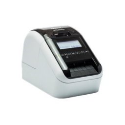 BROTHER címkenyomtató QL-820NWBc - 62mm, termikus, USB, RS232, WIFI, LAN, Profi / vásárlás után DK-22251 nyomtatás piros színben - Felbontott