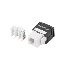 LANBERG KEYSTONE MODUL SZERSZÁM NÉLKÜLI RJ45->LSA CAT.6A UTP 180°