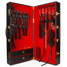 Taboom - Masterpiece 11 részes BDSM-készlet bőröndben
